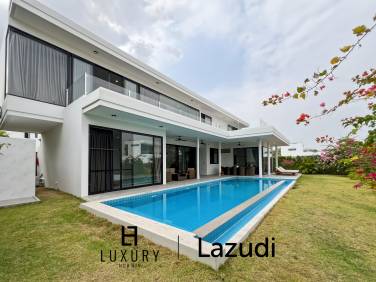 พูลวิลล่า 4 ห้องนอน 320 ตร.ม. ใกล้เมืองหัวหิน ทำเลทับใต้ พร้อมสระว่ายน้ำส่วนตัว