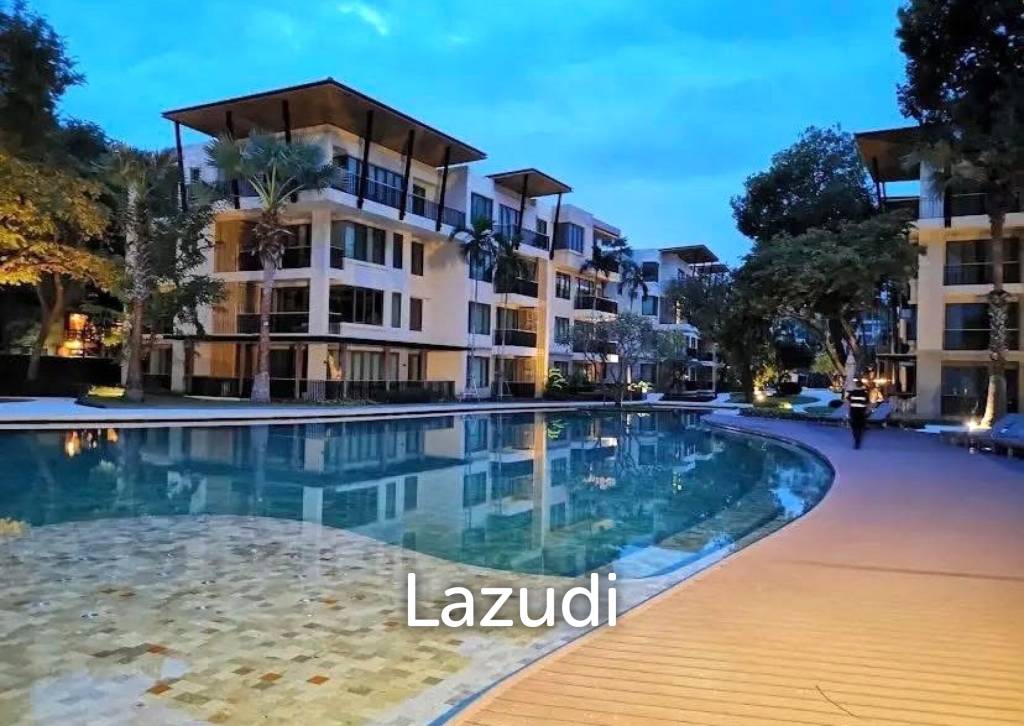 75 sqm 2 Bedroom Condo with Pool View in Baan San Suk Hua Hin