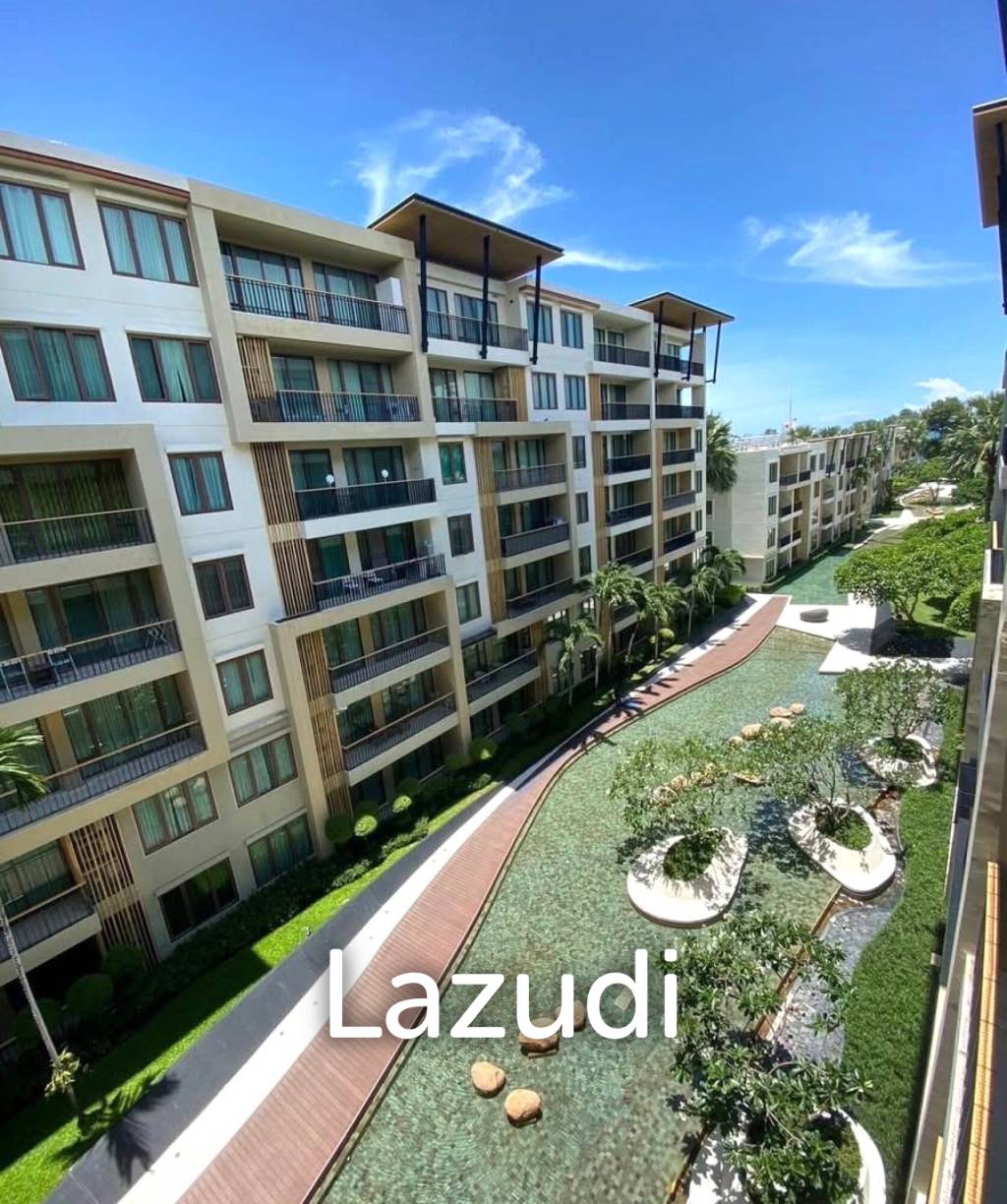 75 sqm 2 Bedroom Condo with Pool View in Baan San Suk Hua Hin