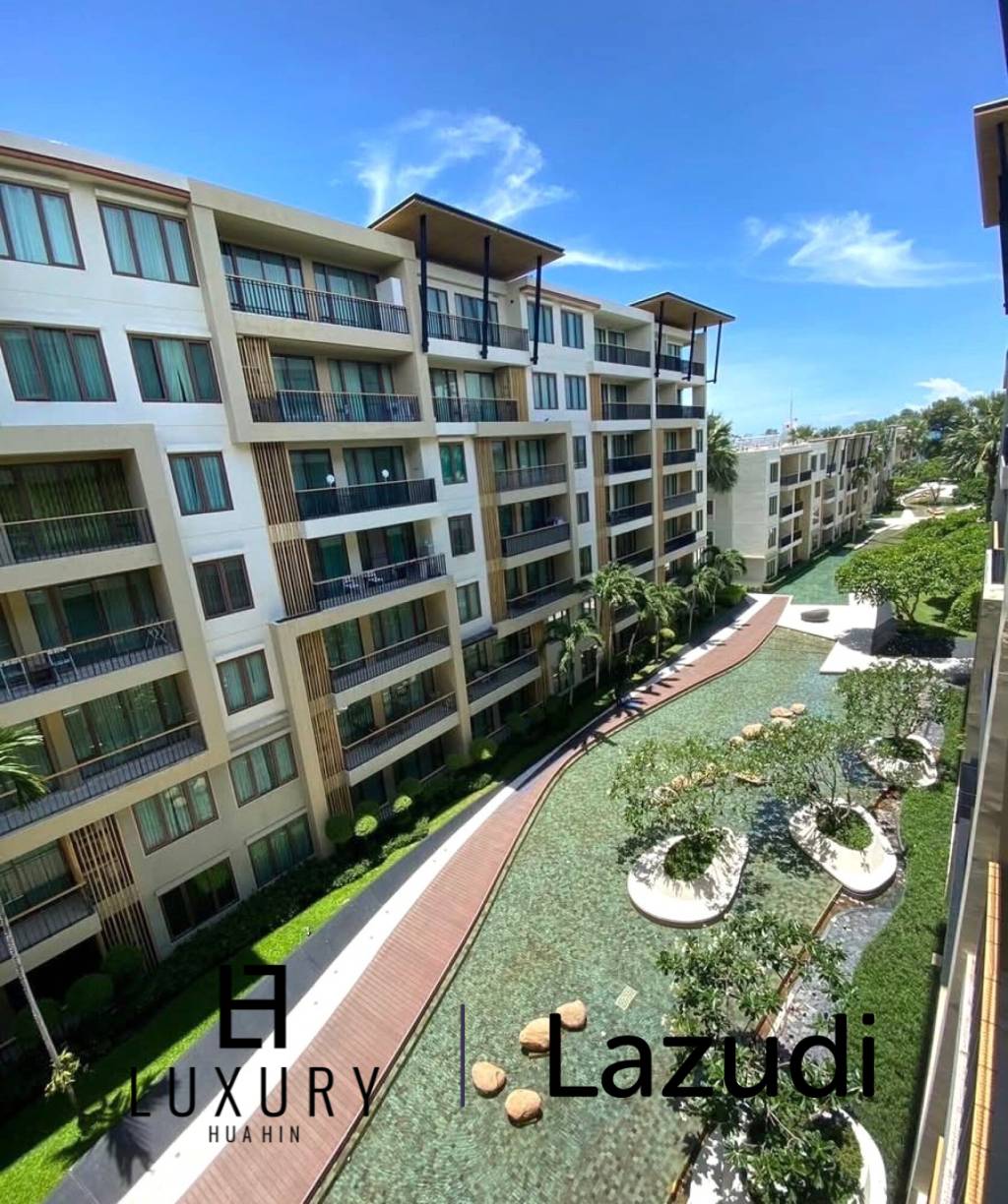 75 sqm 2 Bedroom Condo with Pool View in Baan San Suk Hua Hin