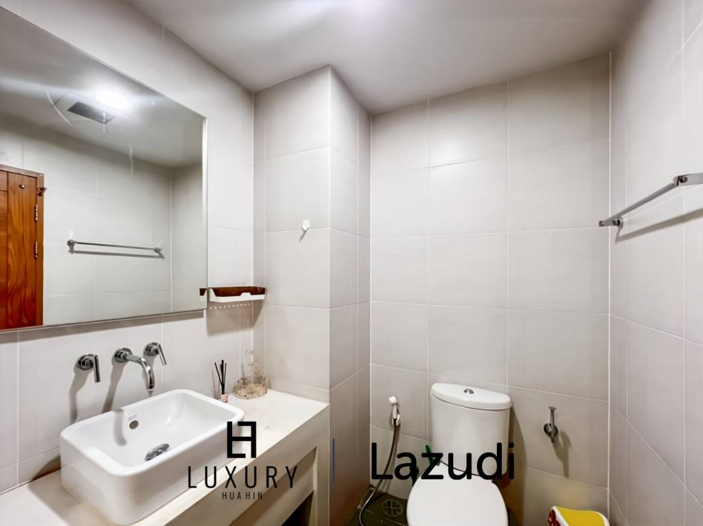 75 sqm 2 Bedroom Condo with Pool View in Baan San Suk Hua Hin