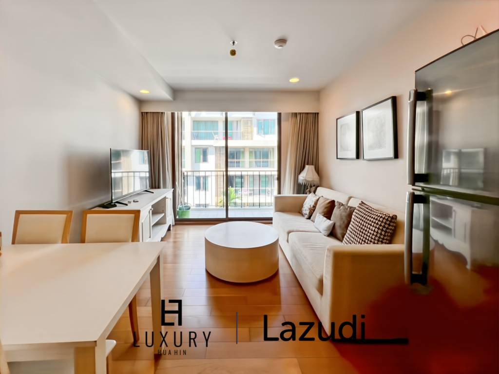 75 sqm 2 Bedroom Condo with Pool View in Baan San Suk Hua Hin