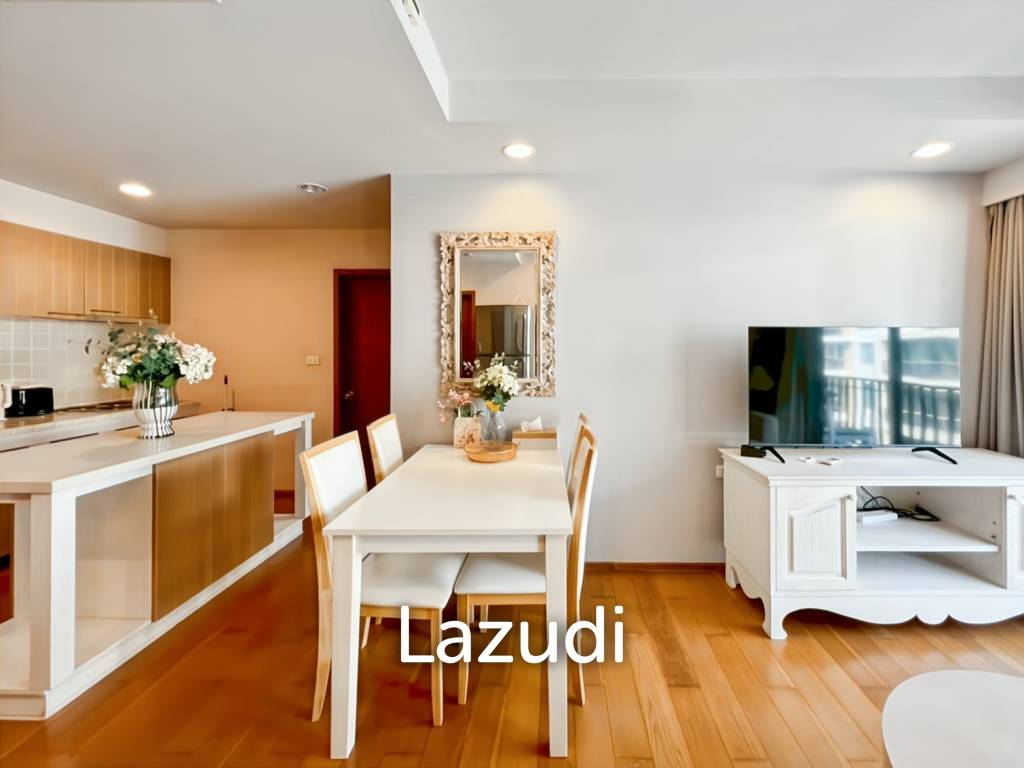 75 sqm 2 Bedroom Condo with Pool View in Baan San Suk Hua Hin