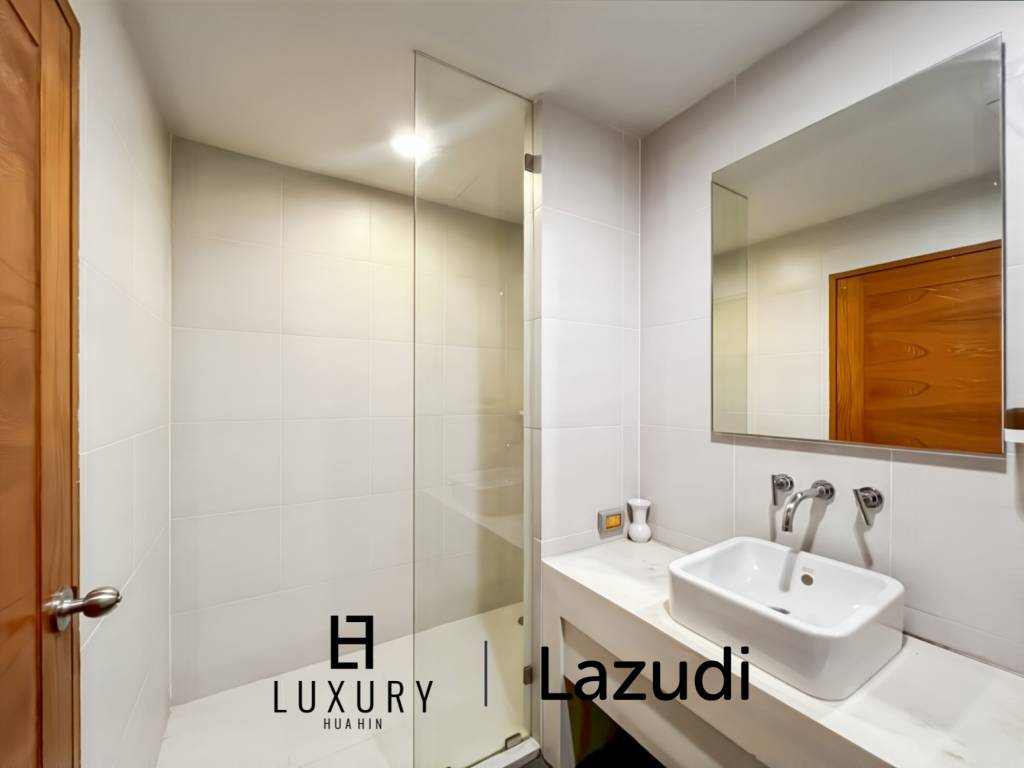 75 sqm 2 Bedroom Condo with Pool View in Baan San Suk Hua Hin