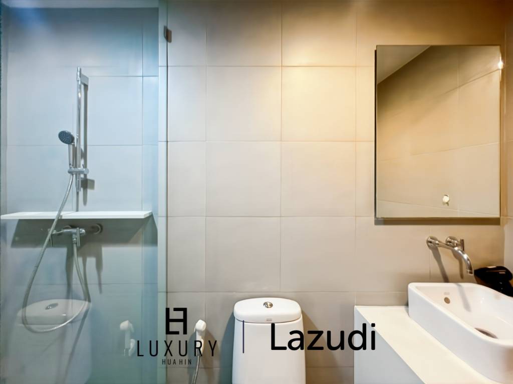 75 sqm 2 Bedroom Condo with Pool View in Baan San Suk Hua Hin