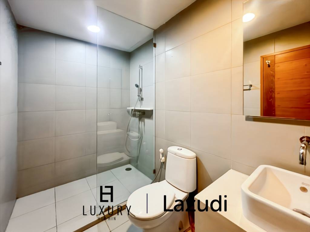 75 sqm 2 Bedroom Condo with Pool View in Baan San Suk Hua Hin