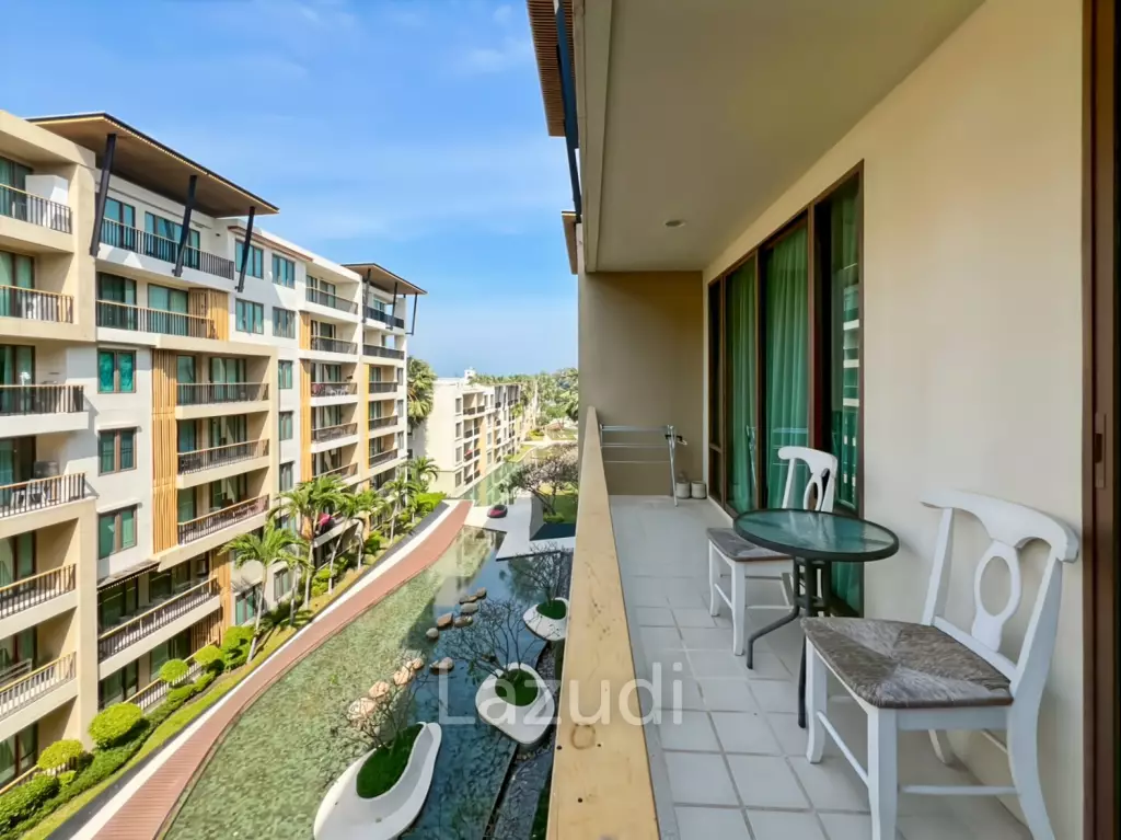 75 sqm 2 Bedroom Condo with Pool View in Baan San Suk Hua Hin