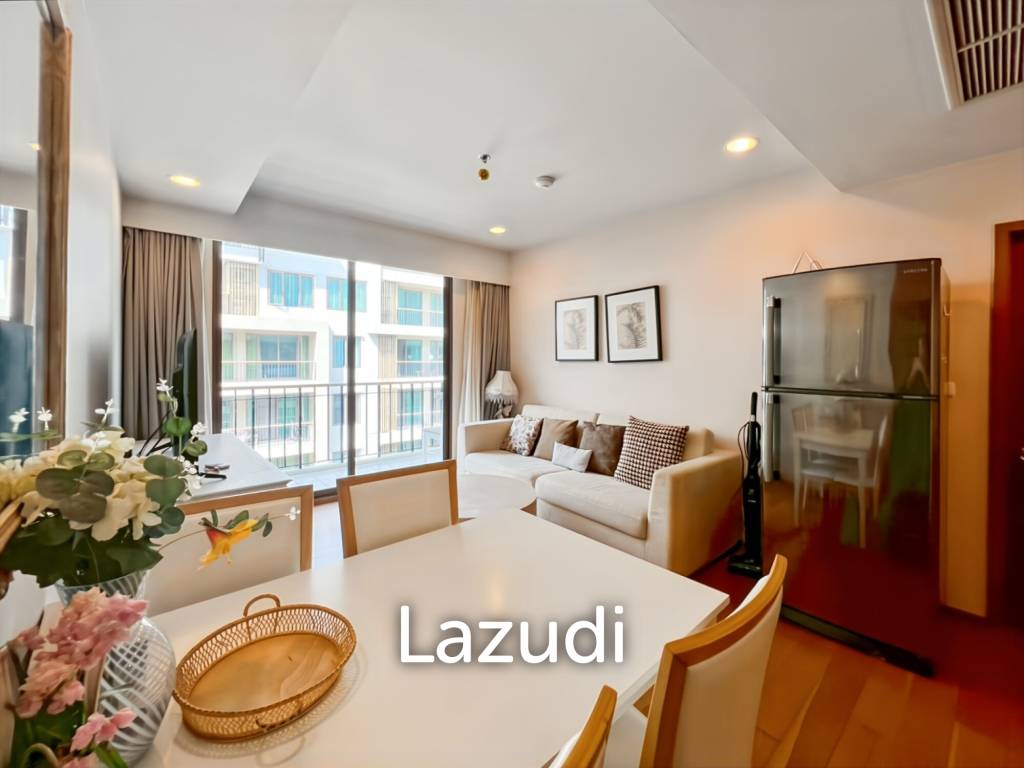 75 sqm 2 Bedroom Condo with Pool View in Baan San Suk Hua Hin