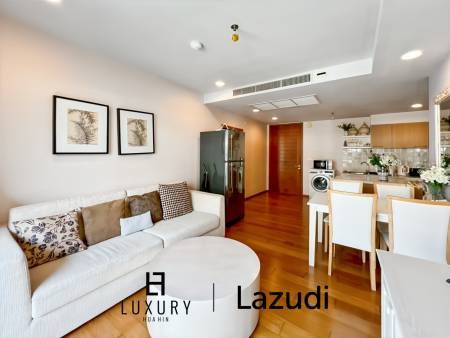 75 sqm 2 Bedroom Condo with Pool View in Baan San Suk Hua Hin