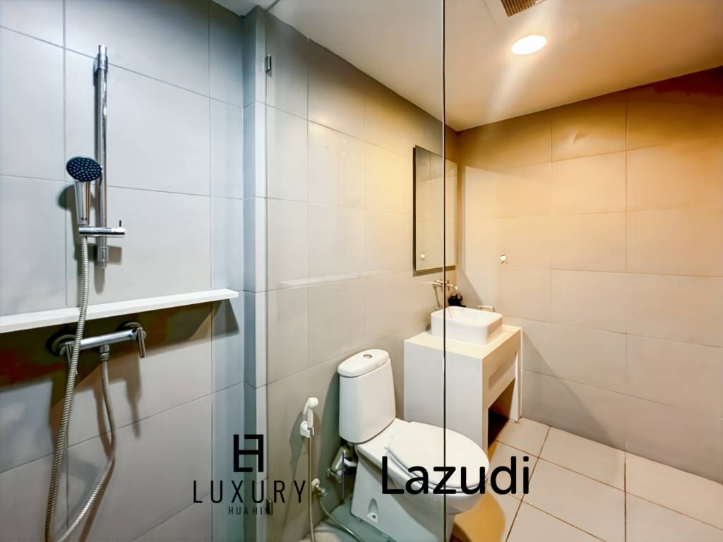 75 sqm 2 Bedroom Condo with Pool View in Baan San Suk Hua Hin