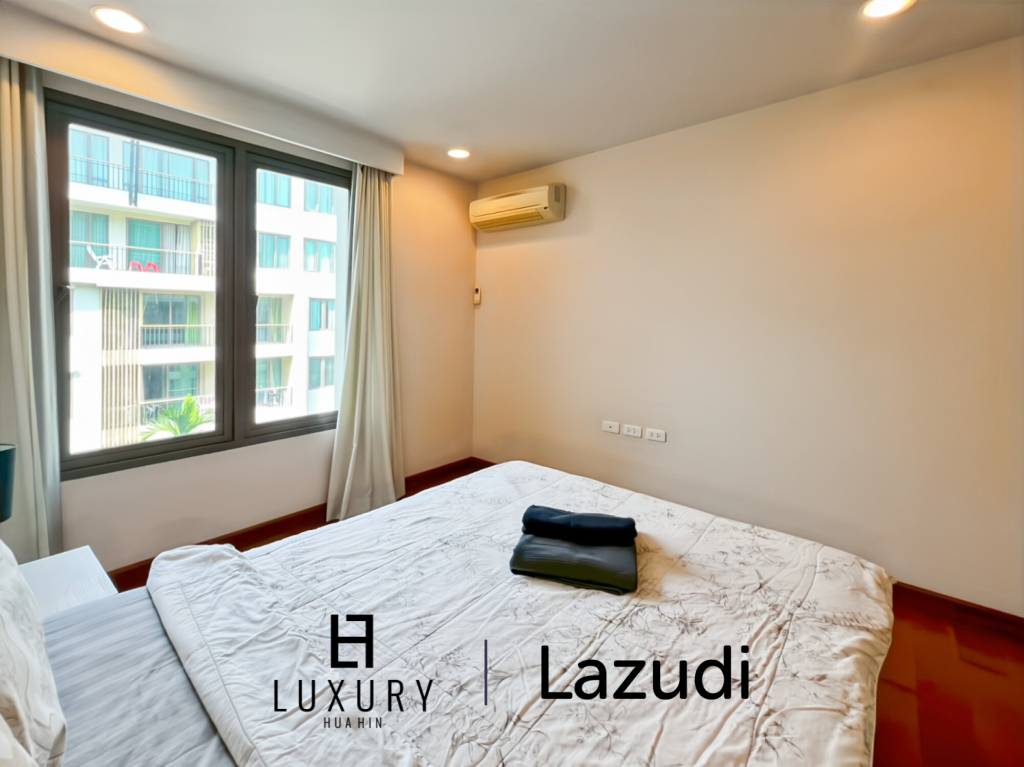 75 sqm 2 Bedroom Condo with Pool View in Baan San Suk Hua Hin