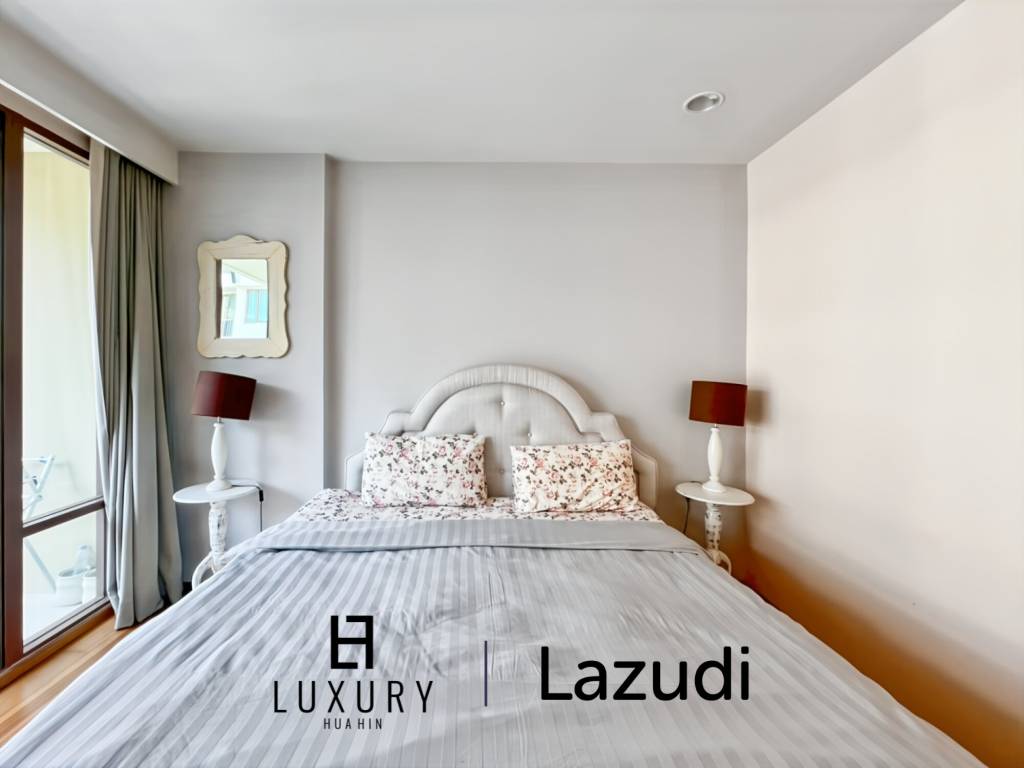 75 sqm 2 Bedroom Condo with Pool View in Baan San Suk Hua Hin