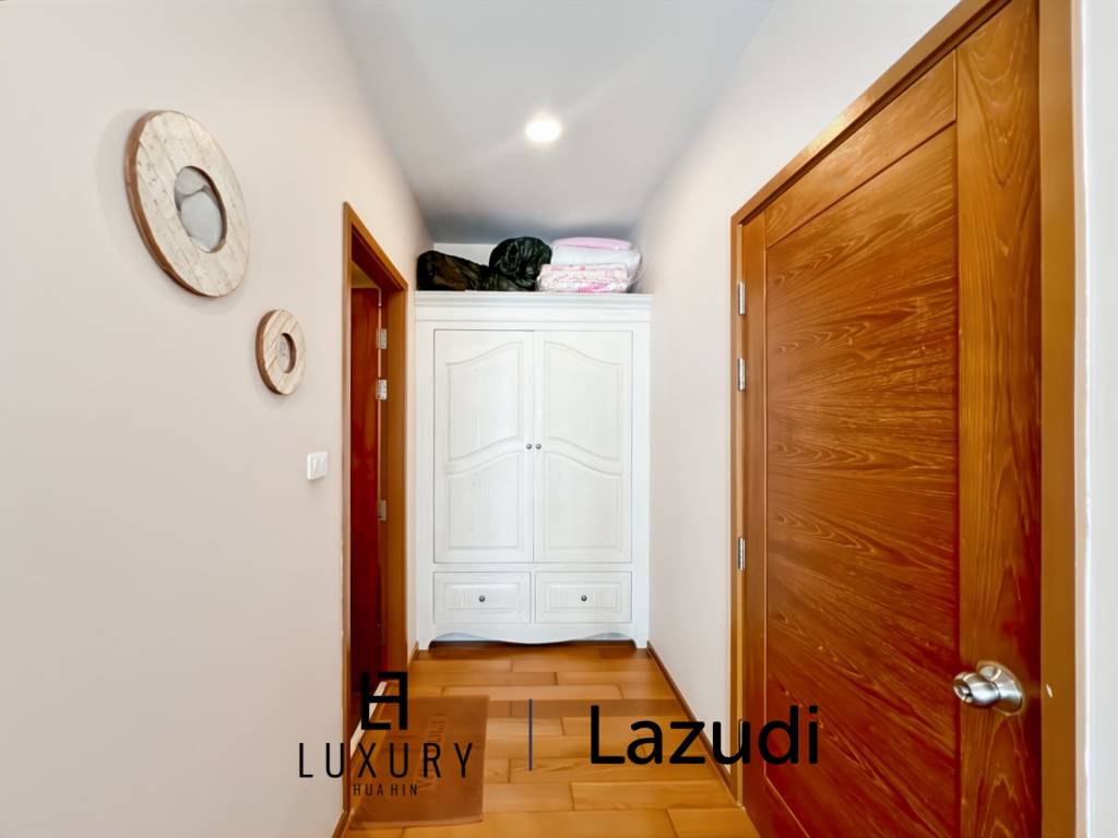 75 sqm 2 Bedroom Condo with Pool View in Baan San Suk Hua Hin