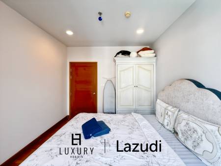 75 sqm 2 Bedroom Condo with Pool View in Baan San Suk Hua Hin