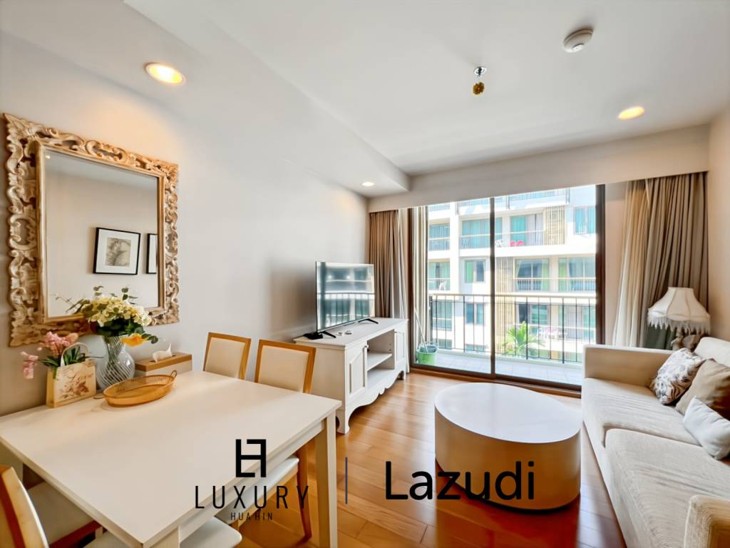 75 sqm 2 Bedroom Condo with Pool View in Baan San Suk Hua Hin