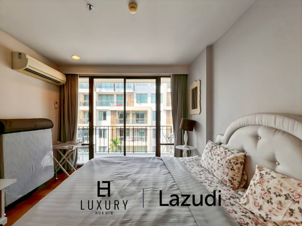 75 sqm 2 Bedroom Condo with Pool View in Baan San Suk Hua Hin