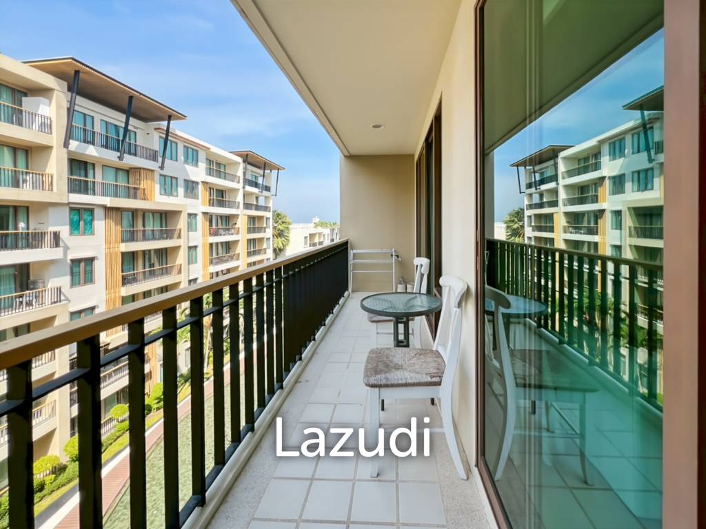75 sqm 2 Bedroom Condo with Pool View in Baan San Suk Hua Hin