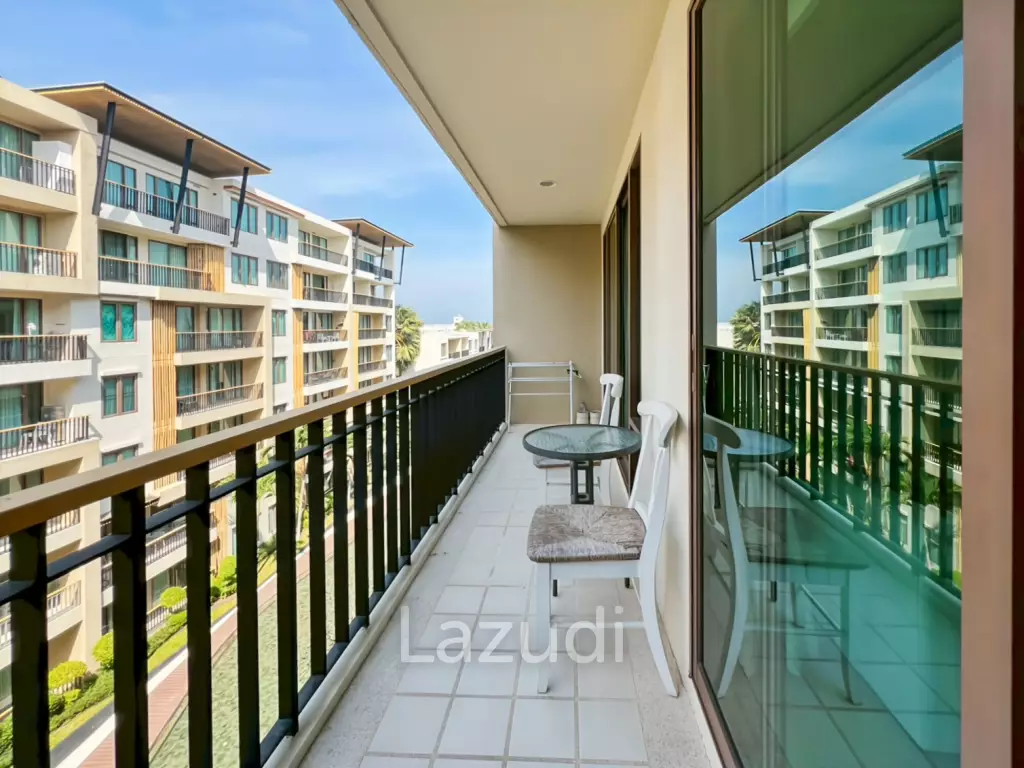75 sqm 2 Bedroom Condo with Pool View in Baan San Suk Hua Hin