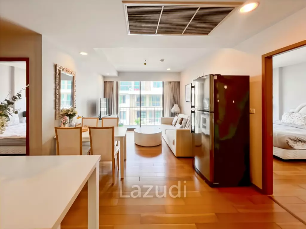 75 sqm 2 Bedroom Condo with Pool View in Baan San Suk Hua Hin