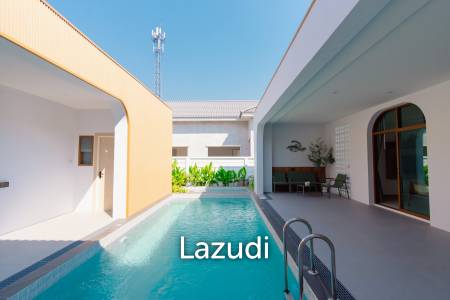 New Modern Pool Courtyard Villa in Wang Phong Pran Buri