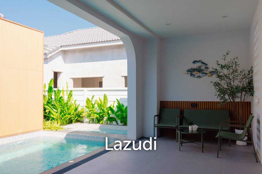 New Modern Pool Courtyard Villa in Wang Phong Pran Buri
