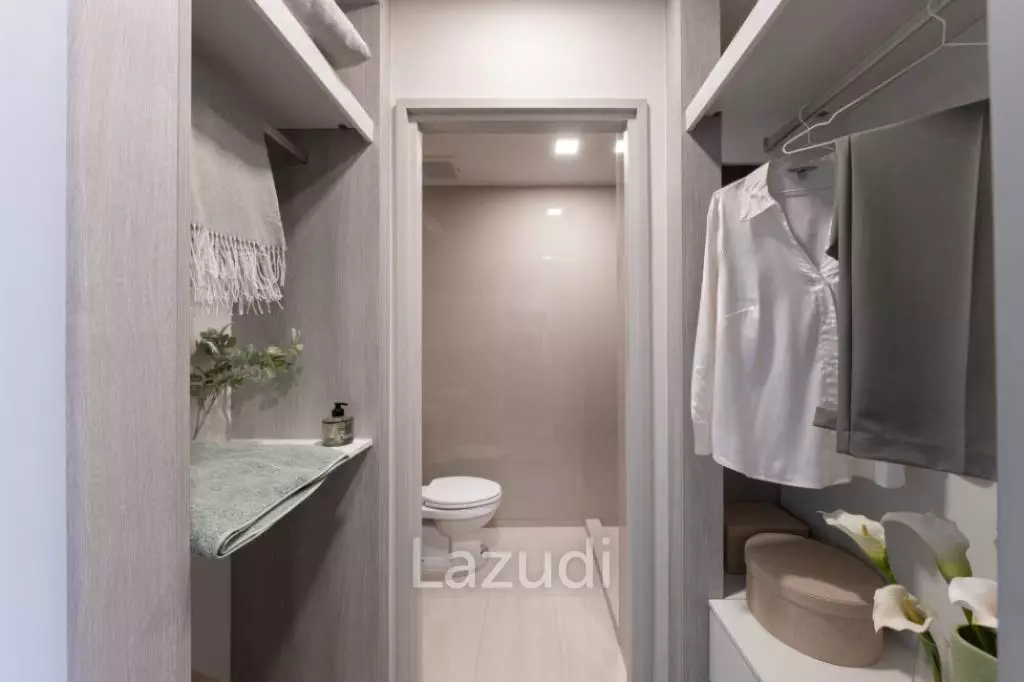 24 sqm modern condo on 12th floor at COBE Ratchada-Rama 9 Huai Khwang