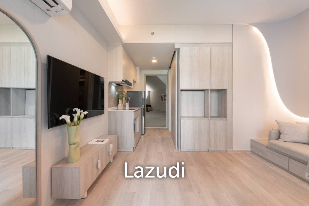 24 sqm modern condo on 12th floor at COBE Ratchada-Rama 9 Huai Khwang