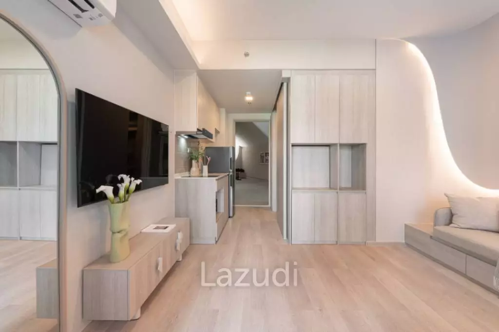 24 sqm modern condo on 12th floor at COBE Ratchada-Rama 9 Huai Khwang
