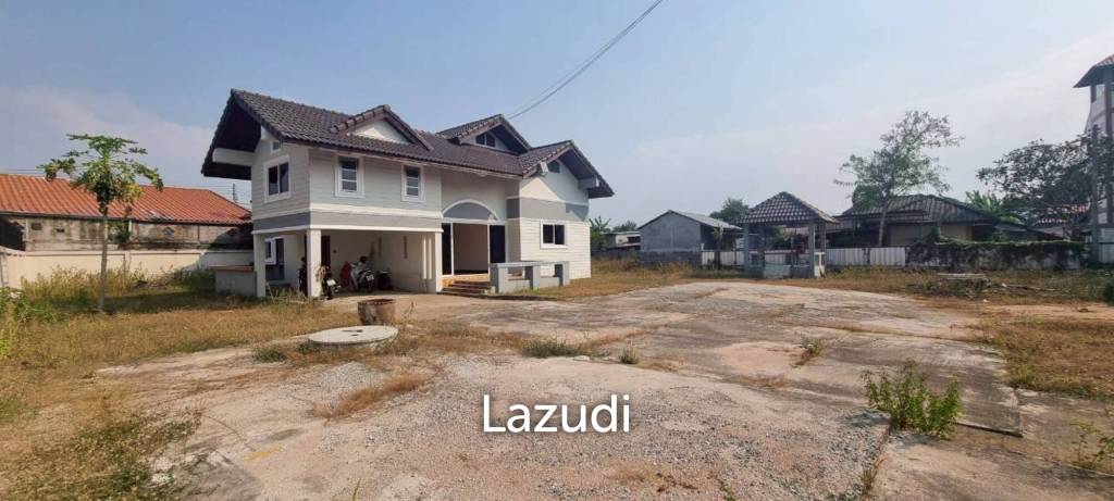 ขายที่ดินพร้อมบ้านขนาดใหญ่ ซอยหนองใหญ่ พัทยา