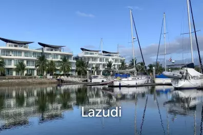 81 sqm waterfront condo with marina access.