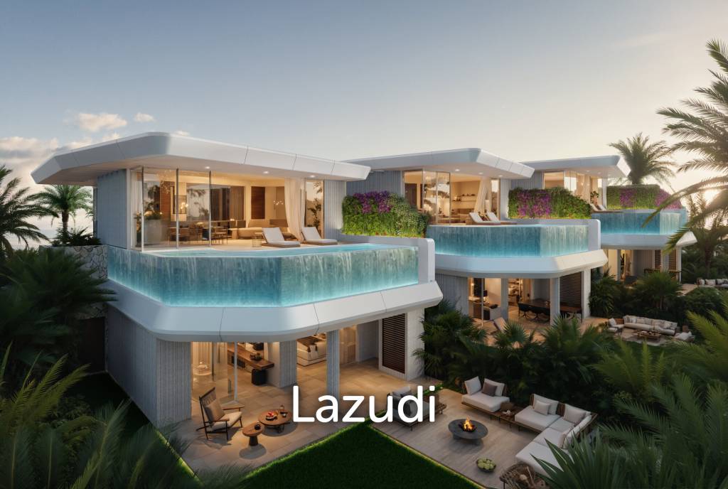 The Crest | Modern 3-Bedroom Sea View Villas with Beachfront Facilities