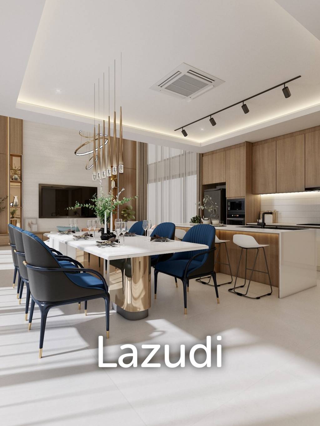 2-Bed Sunset Sea View Villa in Bang Makam