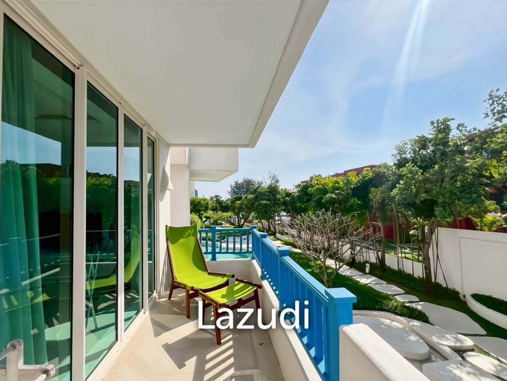 77.5 sqm 2-Bed Beachfront Condo at Chelona Khao Tao