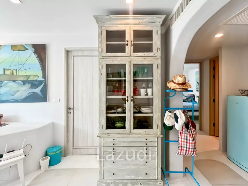 77.5 sqm 2-Bed Beachfront Condo at Chelona Khao Tao