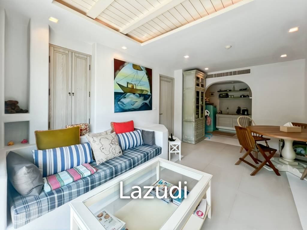 77.5 sqm 2-Bed Beachfront Condo at Chelona Khao Tao