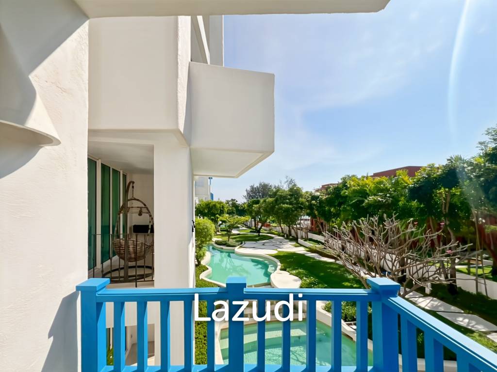 77.5 sqm 2-Bed Beachfront Condo at Chelona Khao Tao