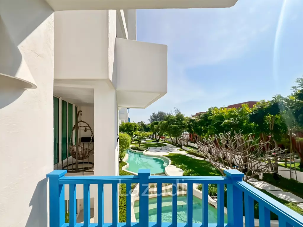 77.5 sqm 2-Bed Beachfront Condo at Chelona Khao Tao