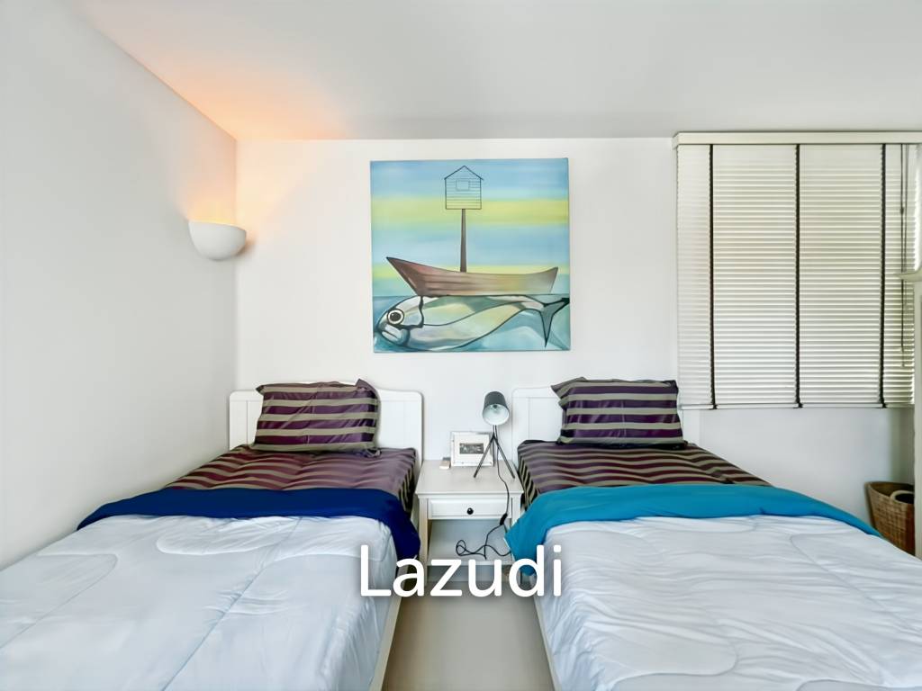 77.5 sqm 2-Bed Beachfront Condo at Chelona Khao Tao