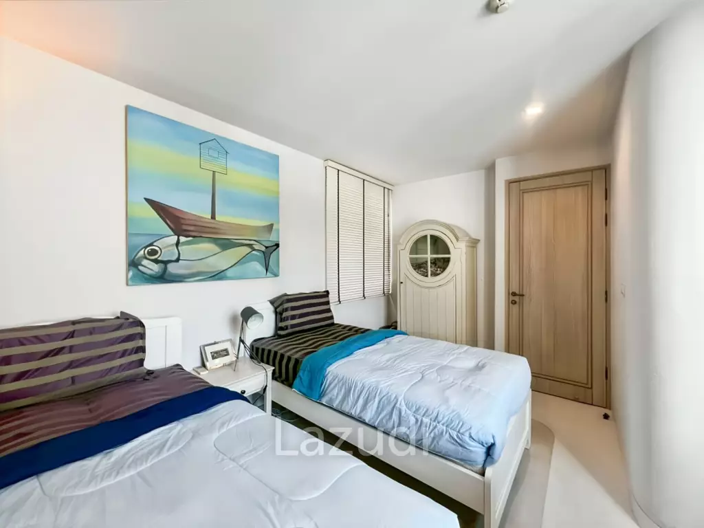 77.5 sqm 2-Bed Beachfront Condo at Chelona Khao Tao