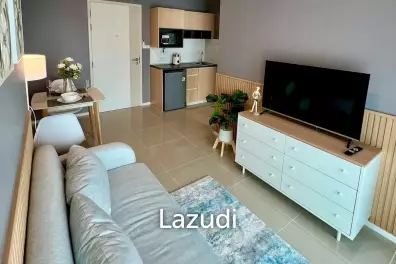 1 ห้องนอน 1 ห้องน้ำ 32 ตรม ลุมพินิ พาร์ค บีช จอมเทียน