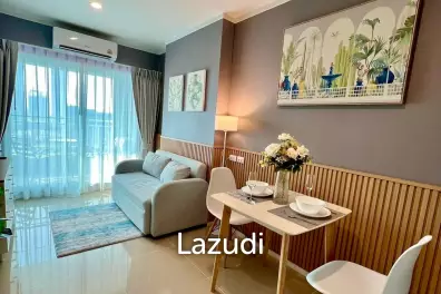 1 ห้องนอน 1 ห้องน้ำ 32 ตรม ลุมพินิ พาร์ค บีช จอมเทียน
