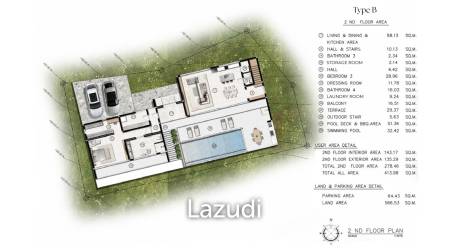 4-Bed Sunset Sea View Villa in Bang Makam