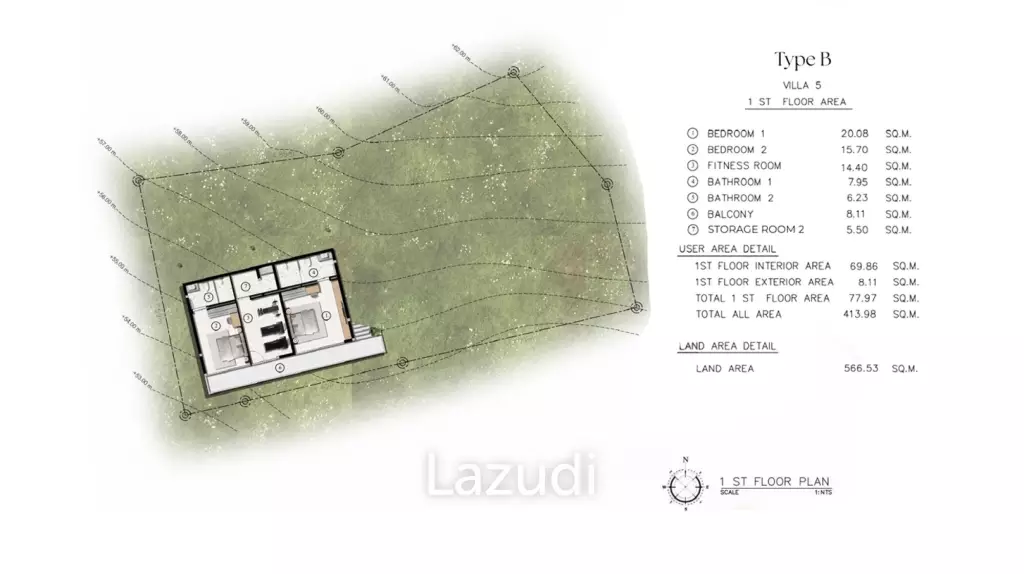 4-Bed Sunset Sea View Villa in Bang Makam