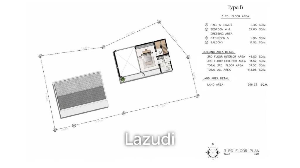 4-Bed Sunset Sea View Villa in Bang Makam