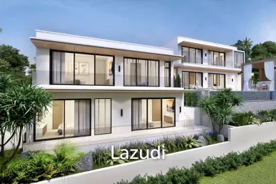 4-Bed Sunset Sea View Villa in Bang Makam