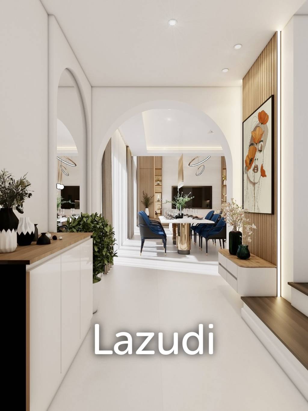 4-Bed Sunset Sea View Villa in Bang Makam