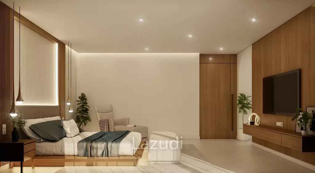 4-Bed Sunset Sea View Villa in Bang Makam