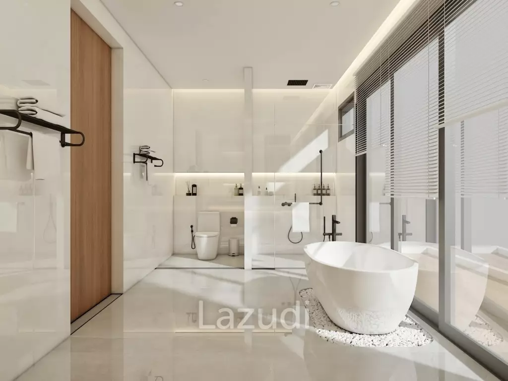 4-Bed Sunset Sea View Villa in Bang Makam