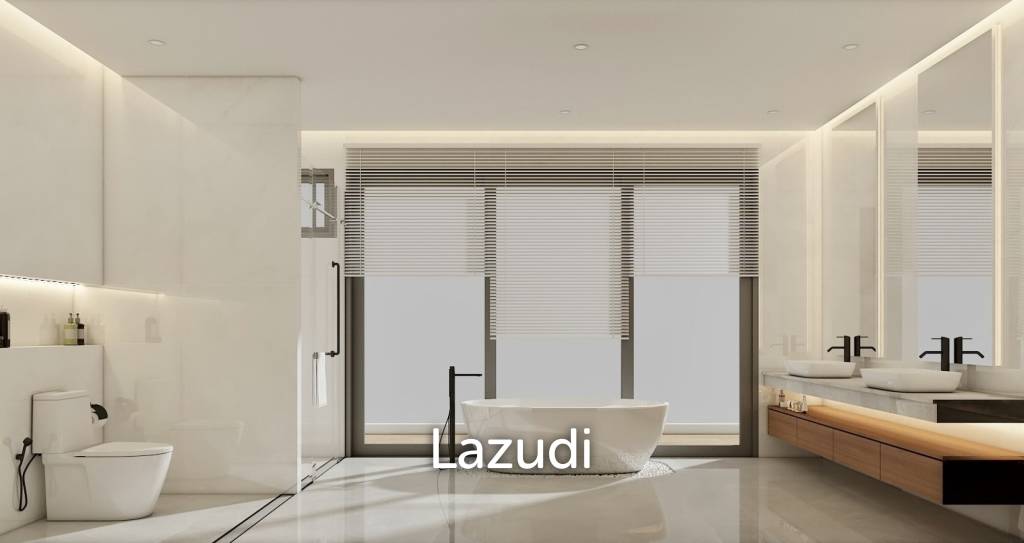 4-Bed Sunset Sea View Villa in Bang Makam