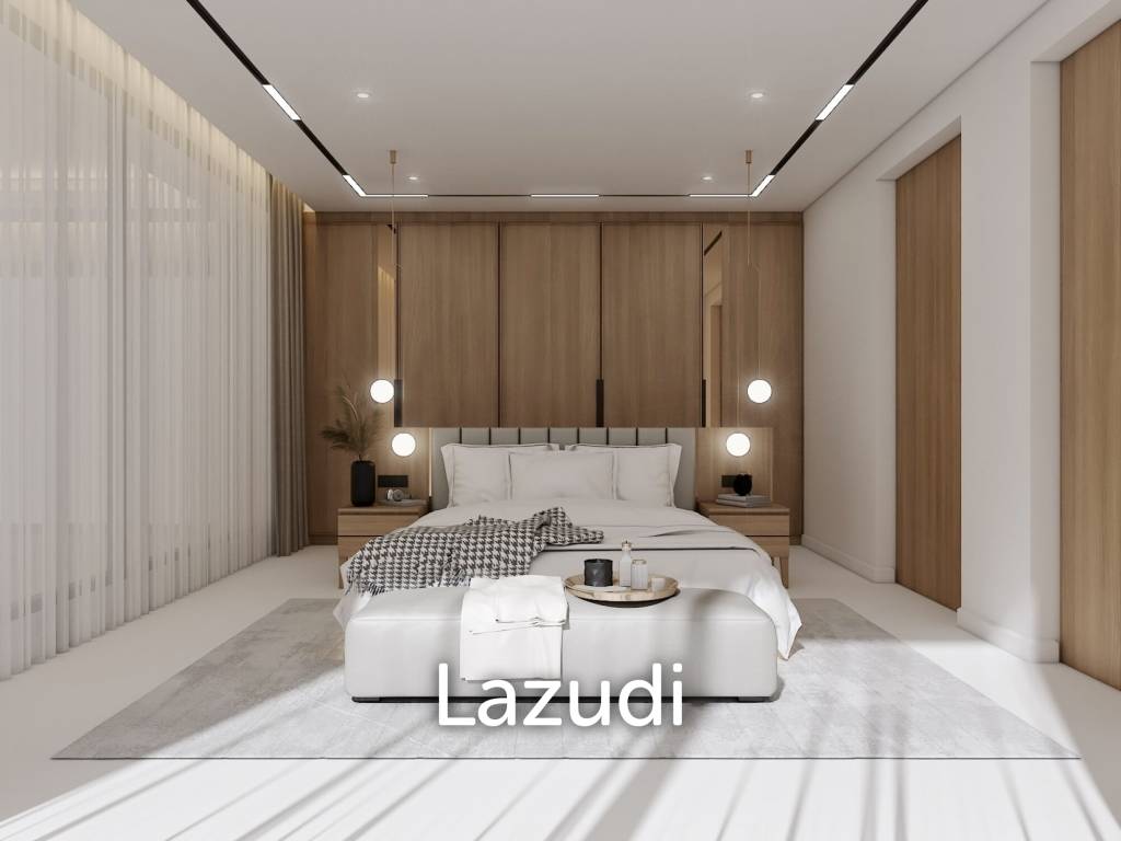 4-Bed Sunset Sea View Villa in Bang Makam